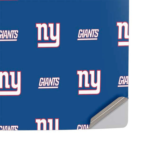 NFL New York Giants Blitz Series PS5 Pro Console Skin